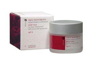 Korres Wild Rose 24-hour moisturiser for normal/dry skin SPF 6