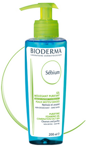 Bioderma Sebium пенящийся очищающий гель