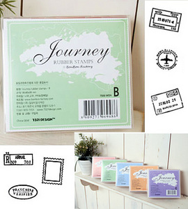 * Набор печатей 'Journey Rubber Stamps' - B     * Набор печатей 'Journey Rubber Stamps' - B     * Набор печатей 'Journey Rubber