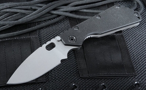 Strider Knives Black SMF NSN Special Mission Folding Knife