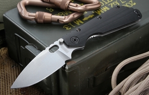 Strider SMF CC Black Tactical Folding Knife