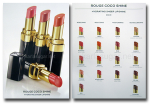 помада из  новой линии помад CHANEL - Rouge Coco Shine.