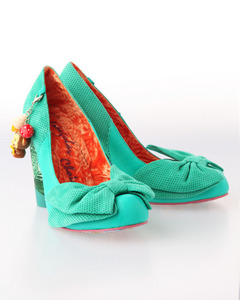 туфли Irregular Choice Trinklettina Shoe Heels Pinup Aqua 6,5USA or 7USA