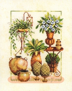 34450 Pots and Plants (Lanarte)