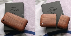 Wood case for iphone 3G