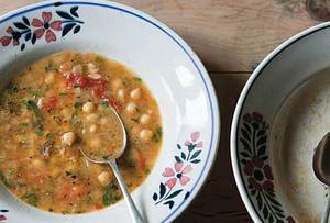 Smoked Paprika and Chickpea Soup