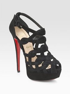 Christian Louboutin Larissa Plato Suede Sandals