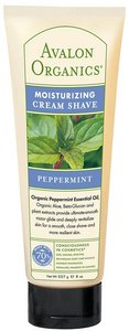 Avalon Organics Peppermint Moisturizing Cream Shave