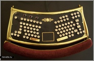 Клавиатура в стиле стимпанк