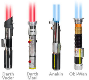 Star Wars Force FX Removable Blade Lightsabers