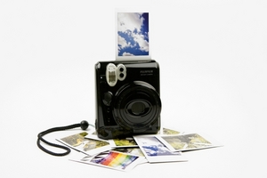 The Fuji Instax Mini 50s Piano Black