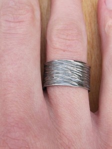 Wood Grain Ring by RootsJewelry on Etsy