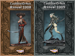 Хочу альбомы "CoolMiniOrNot Annual" 2008, 2009