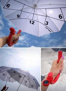 Clock Parasol