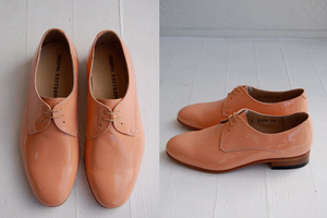 Dieppa Restrepo Peach Oxfords