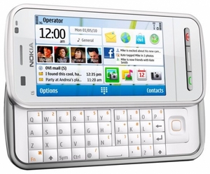 Nokia C6, белый