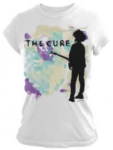 The Cure - Robert Silhouette Tissue Girls T-Shirt