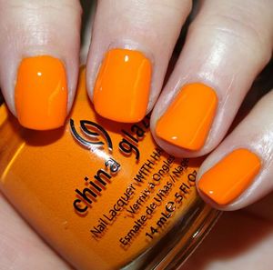 China Glaze Papaya Punch