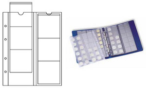 Листы для монет Optima