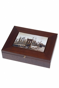 Ящик для писем и открыток "Города"