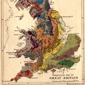Great Britain Old Map