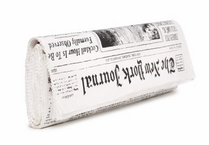 Kate Spade New York 'Journal Newspaper' Clutch