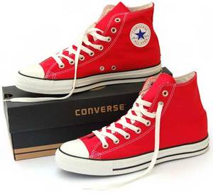 Converse all star red