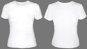 base white t-shirt