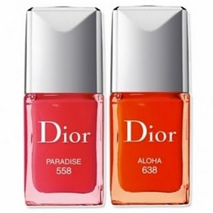 Лаки Dior #638 Aloha и #558 Paradise