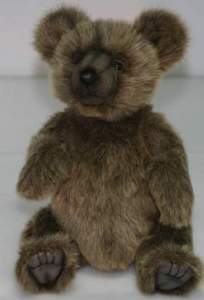 Медведь серебристый 28 см