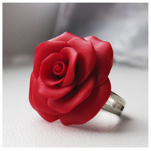 Кольцо "роза"