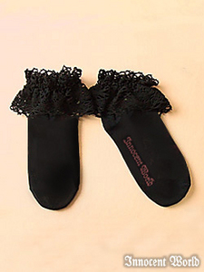 Torchon Lace Ankle Socks