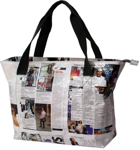 Tote bag светлого цвета