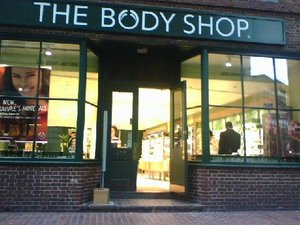 сходить в the body shop