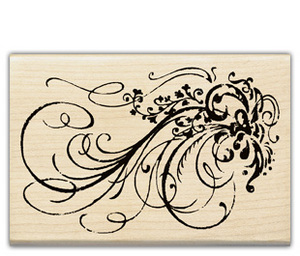 Bohemian Background Rubber Stamps