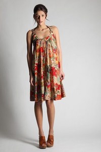 French connection FLORAL GARDEN TRAPEZE DRESS