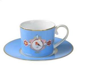 Lovebird Cup and Saucer