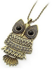 owl necklace