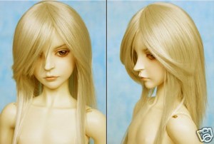 Honey blonde wig