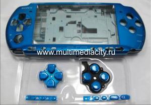 корпус синий для psp