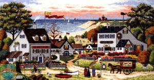 Gold Collection / Wysocki - Cozy Cove - Cross Stitch World