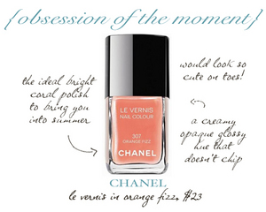 Chanel Le Vernis- Orange Fizz 307