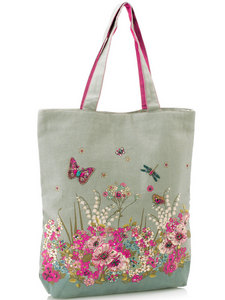 MEADOW EMBELLISHED BUTTERFLY SHOPPER