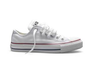 Converse белые короткие