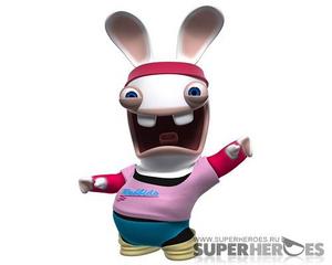 Raving Rabbids —Dance Rabbid LifesizeSticker