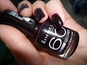 Rimmel 60 Seconds №600 Deliciously Dark