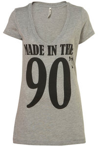 GREY MARL MADE IN THE 90S TEE BY REALITEE