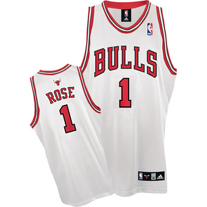 1 Chicago Bulls Derrick Rose jersey