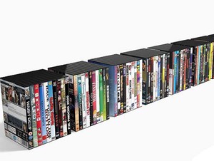 коллекция любимых фильмов на DVD