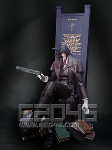 Alucard Surrounding with books figure